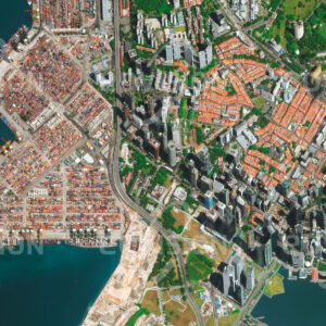 SINGAPUR – CENTER & HABOUR, Singapur