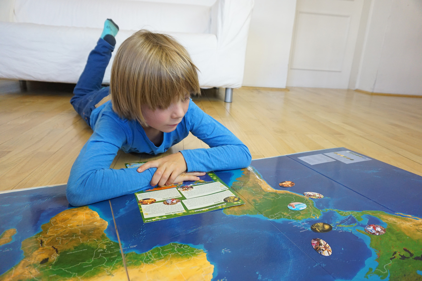 ONE EARTH KIDS - Magnetspiel-Weltkarte – Bild 3